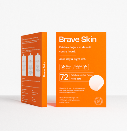 Brave Skin - Patches de jour et de nuit contre l'acné