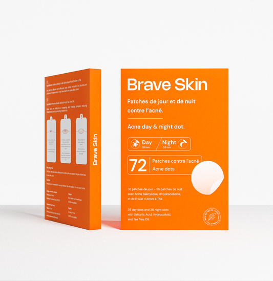 Brave Skin - Patches de jour et de nuit contre l'acné