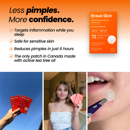Brave skin - Day and Night Acne Patches