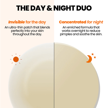Brave skin - Day and Night Acne Patches