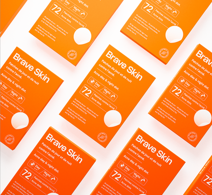 Brave Skin - Patches de jour et de nuit contre l'acné