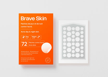 Brave Skin - Patches de jour et de nuit contre l'acné
