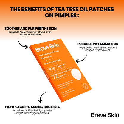 Brave skin - Day and Night Acne Patches